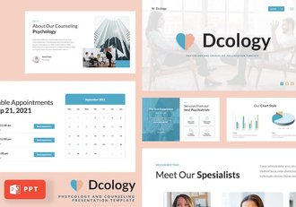 内科生理学医学PPT模板 - 顶尖PPT