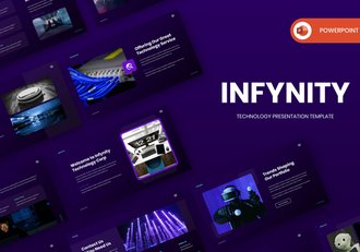 AI科技峰会技术研发汇报未来趋势分析PPT模板 - 顶尖PPT