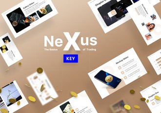 虚拟货币交易keynote模板 - 顶尖PPT