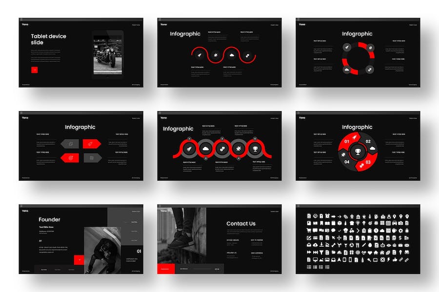 商务企业品牌形象展示Keynote模板 - 顶尖PPT