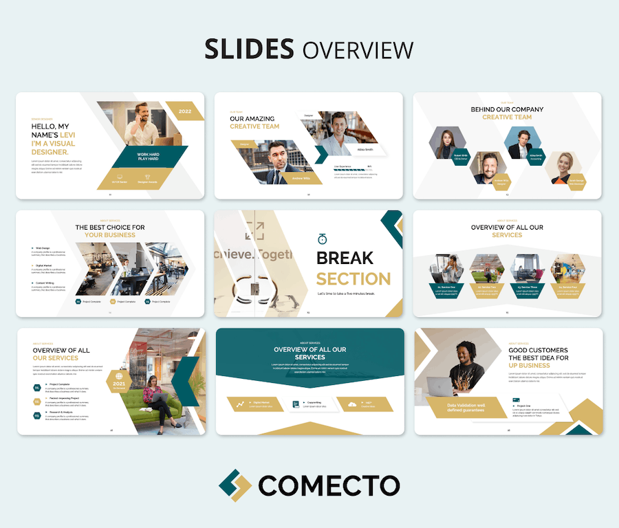 企业形象展示公司概况介绍PPT模板 - 顶尖PPT