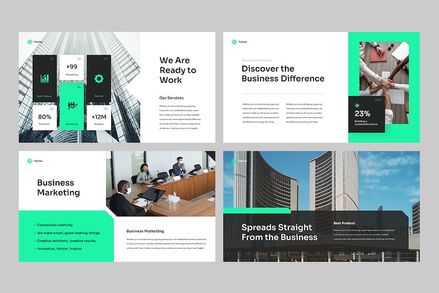 专业商务演示文稿Keynote模板 - 顶尖PPT