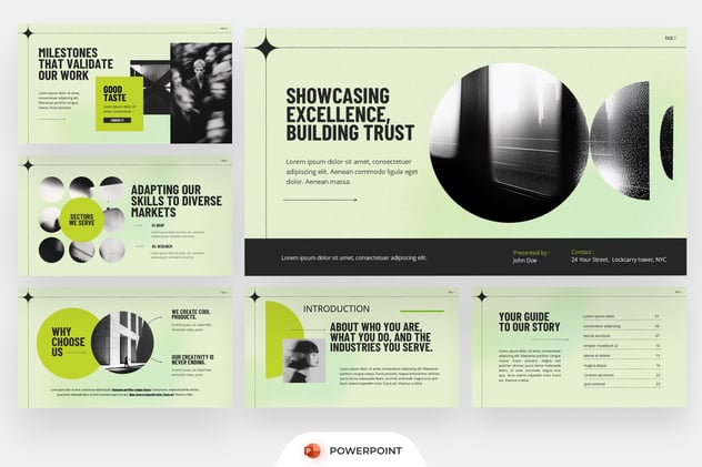 企业业务组合与发展规划介绍PPT模板 - 顶尖PPT