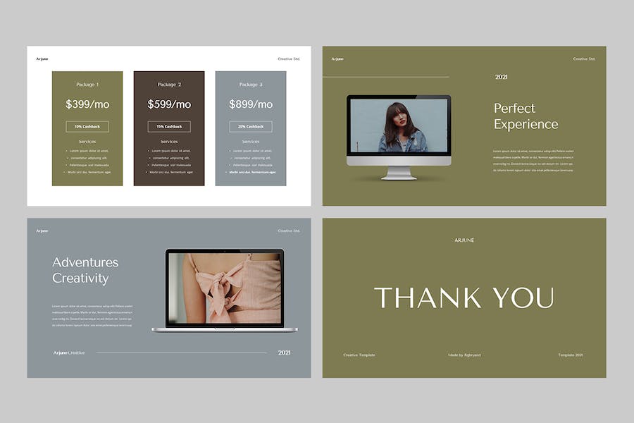 创意设计方案展示应用PPT模板 - 顶尖PPT