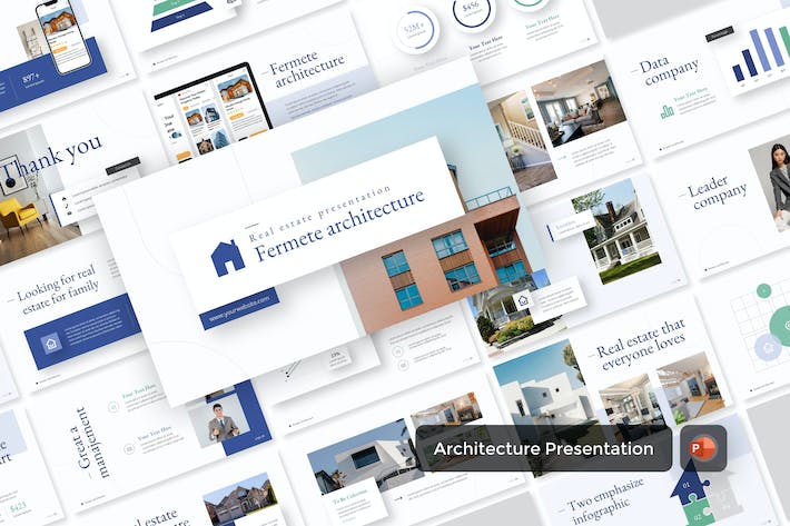 架构设计结构方案展示PPT模板 - 顶尖PPT