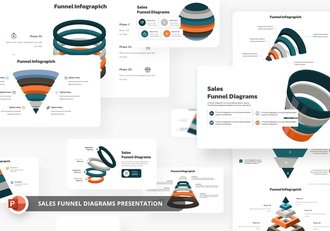 创意漏斗信息图形PPT模板 - 顶尖PPT