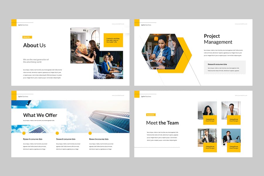 商务融资项目路演计划书Keynote模板 - 顶尖PPT