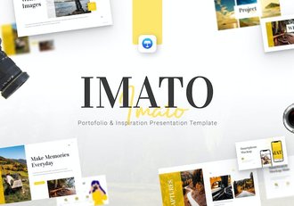 极简主义摄影旅拍主题keynote模板 - 顶尖PPT