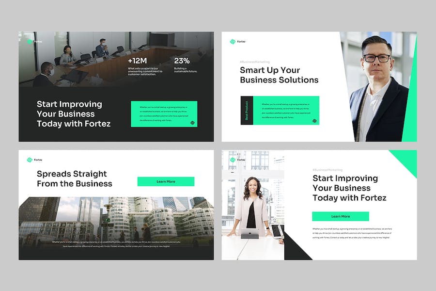 专业商务演示文稿Keynote模板 - 顶尖PPT