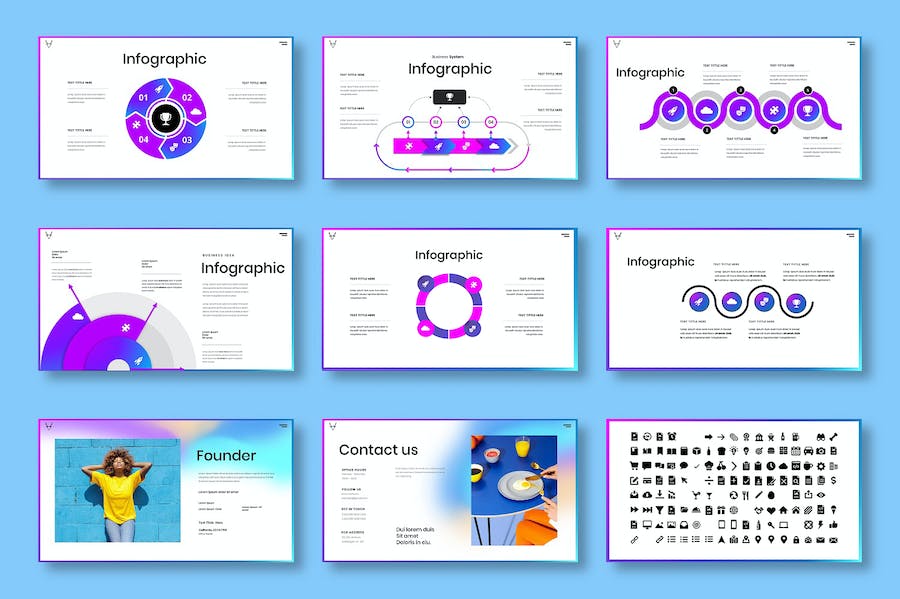 商务企业品牌策划营销推广方案Keynote模板 - 顶尖PPT