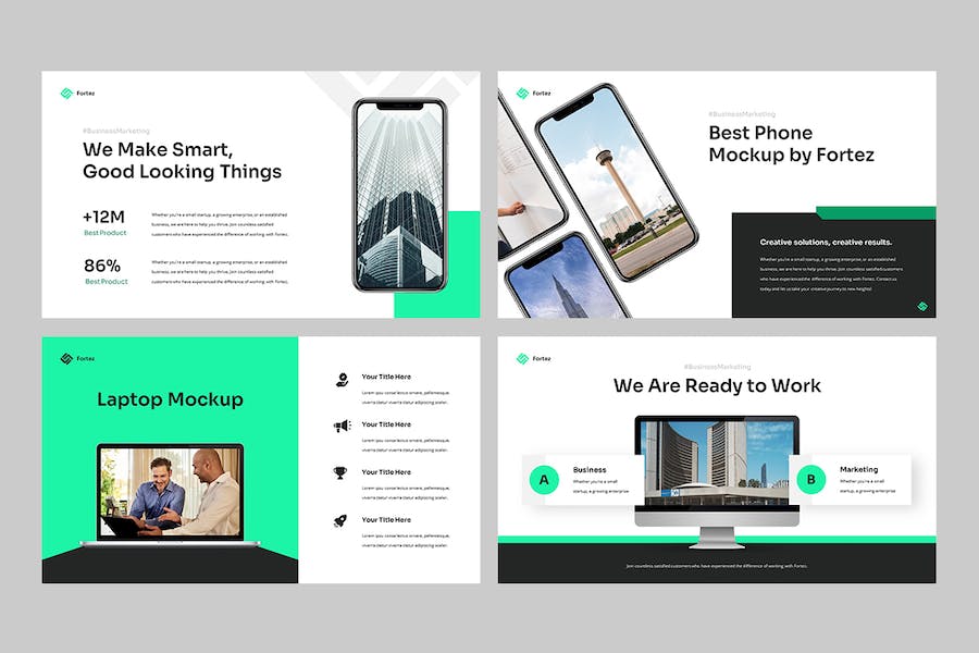 专业商务演示文稿Keynote模板 - 顶尖PPT