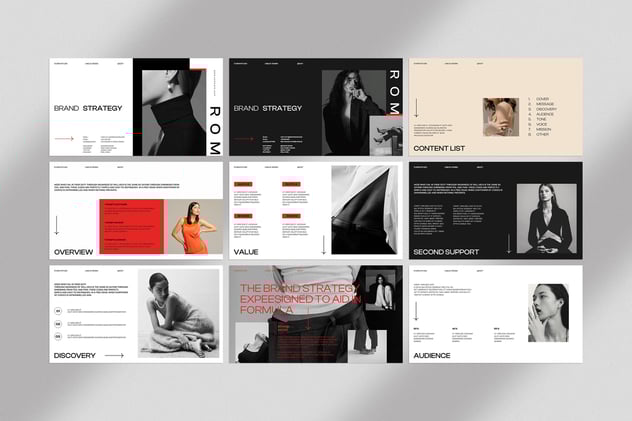 品牌战略主题keynote模板 - 顶尖PPT