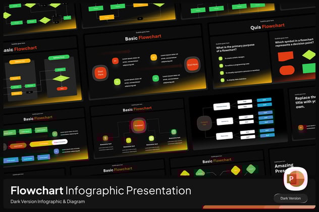 流程箭头图形PPT模板 - 顶尖PPT