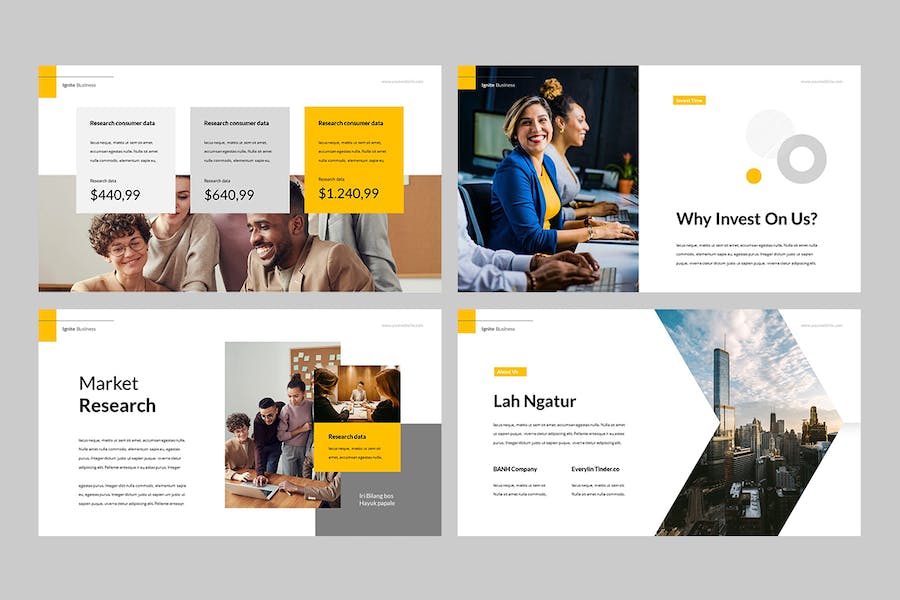 商务融资项目路演计划书Keynote模板 - 顶尖PPT