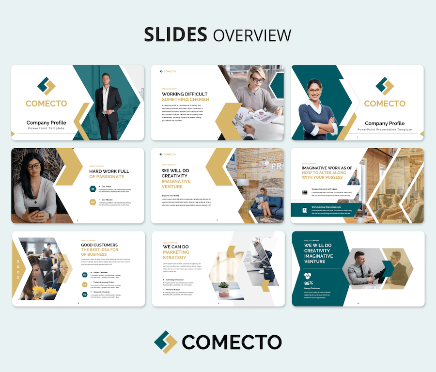 企业形象展示公司概况介绍PPT模板 - 顶尖PPT