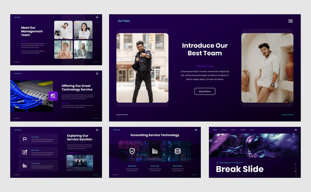 AI科技峰会技术研发汇报未来趋势分析PPT模板 - 顶尖PPT