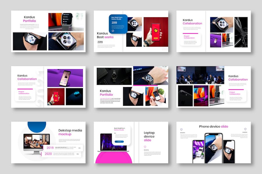 欧美商务风格年终计划总结keynote模板 - 顶尖PPT