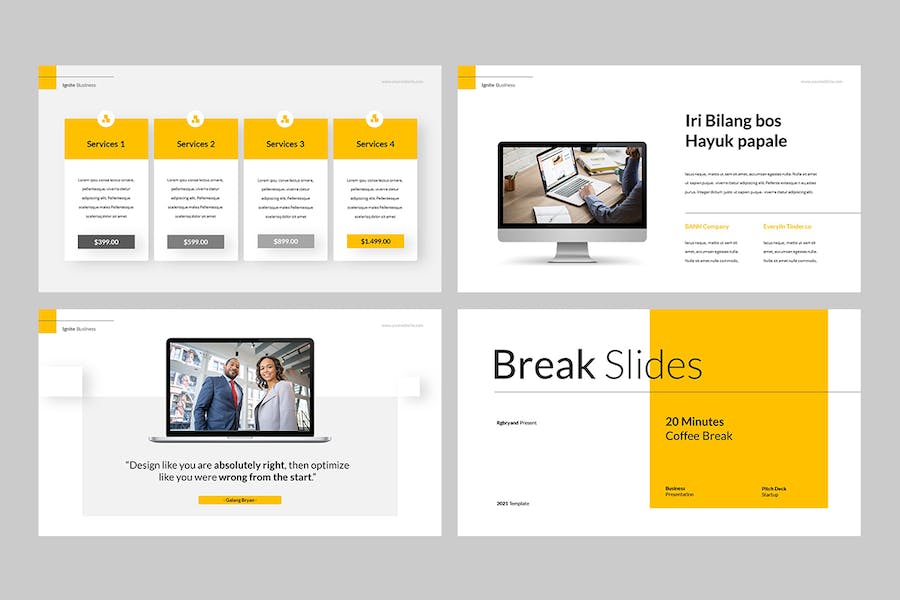 商务融资项目路演计划书Keynote模板 - 顶尖PPT