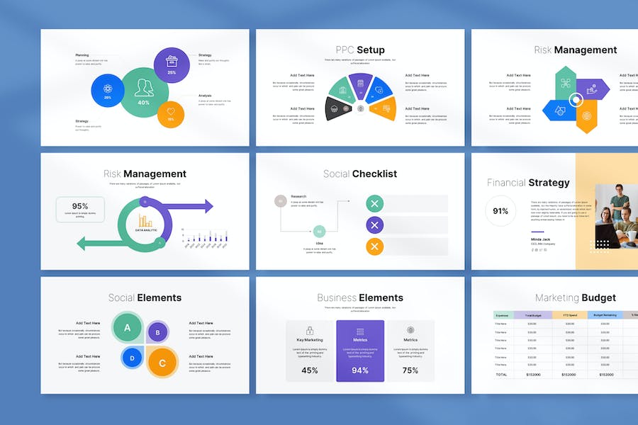 数字营销战略规划方案PPT模板 - 顶尖PPT