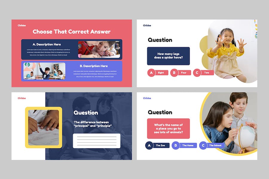 儿童教育培训机构学校keynote模板 - 顶尖PPT