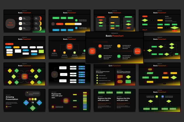 流程箭头图形PPT模板 - 顶尖PPT
