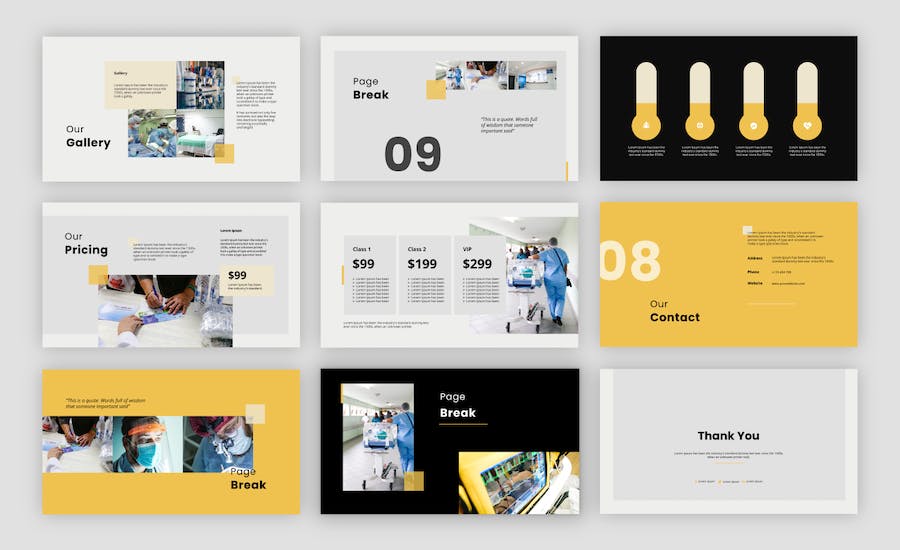 医疗诊疗讲述展示Keynote模板 - 顶尖PPT