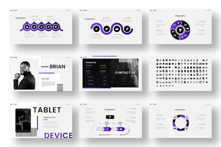 商务企业方案展示推介PPT模板 - 顶尖PPT