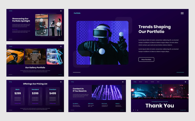 AI科技峰会技术研发汇报未来趋势分析PPT模板 - 顶尖PPT