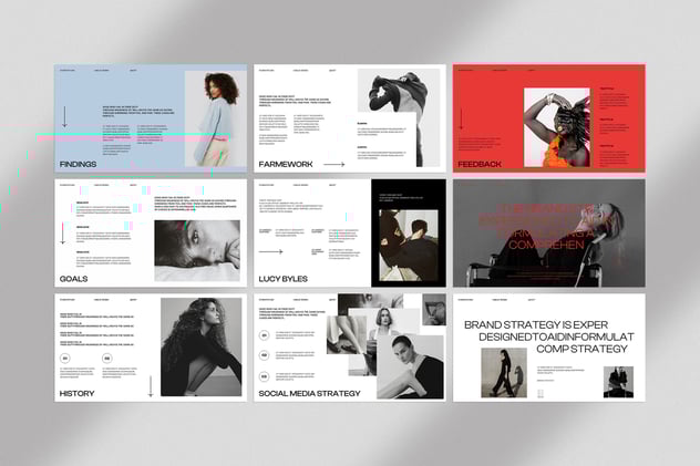 品牌战略主题keynote模板 - 顶尖PPT