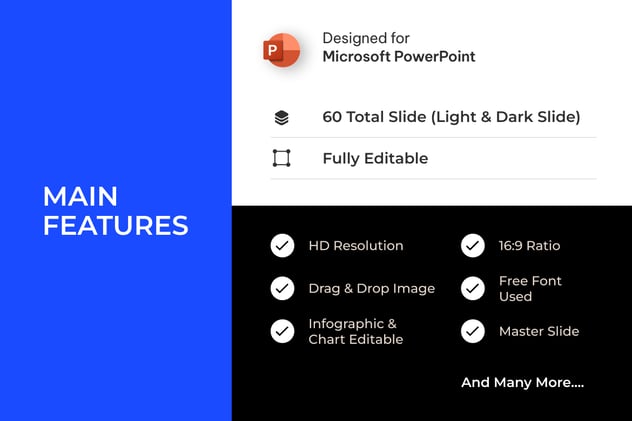 质感玻璃形态商务通用PPT模板 - 顶尖PPT