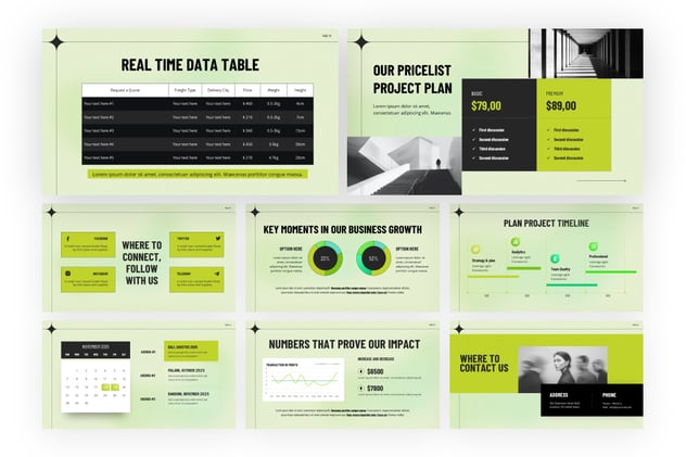 企业业务组合与发展规划介绍PPT模板 - 顶尖PPT