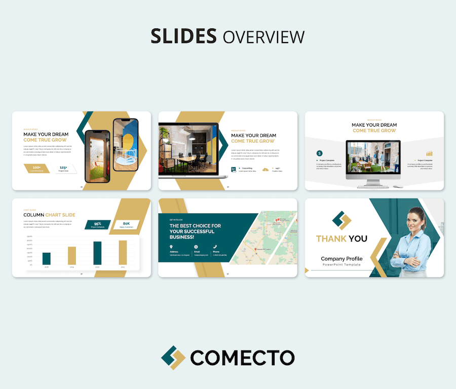 企业形象展示公司概况介绍PPT模板 - 顶尖PPT