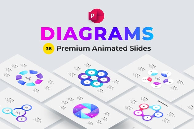 动画PowerPoint周期信息图形模板 - 顶尖PPT