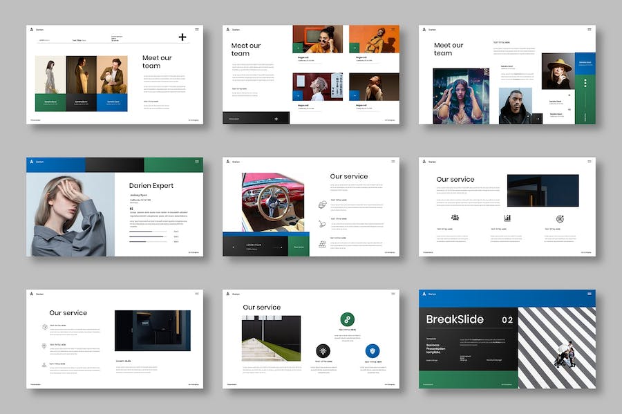 简约风格商务多用途keynote模板 - 顶尖PPT