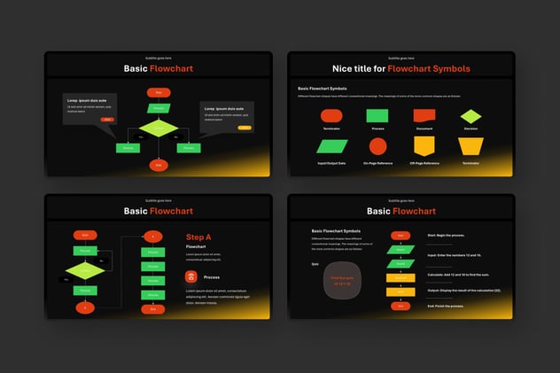 流程箭头图形PPT模板 - 顶尖PPT