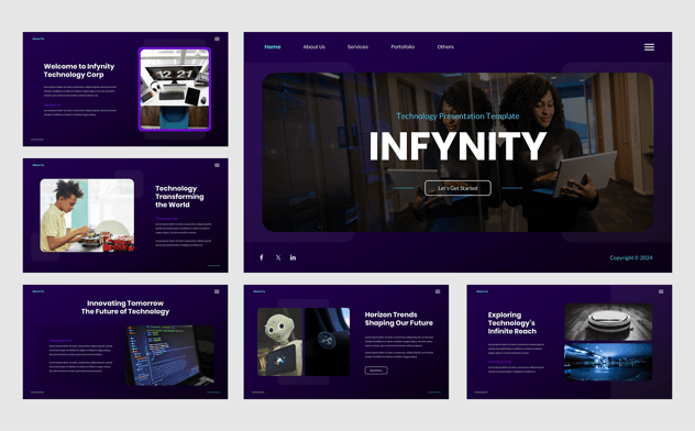 AI科技峰会技术研发汇报未来趋势分析PPT模板 - 顶尖PPT