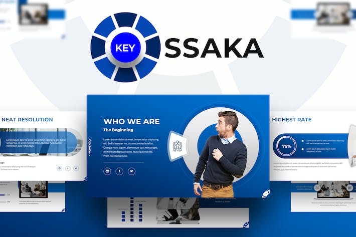 城市文化旅游推介主题Keynote模板 - 顶尖PPT