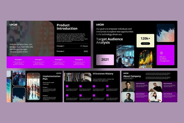 管理报告keynote模板 - 顶尖PPT