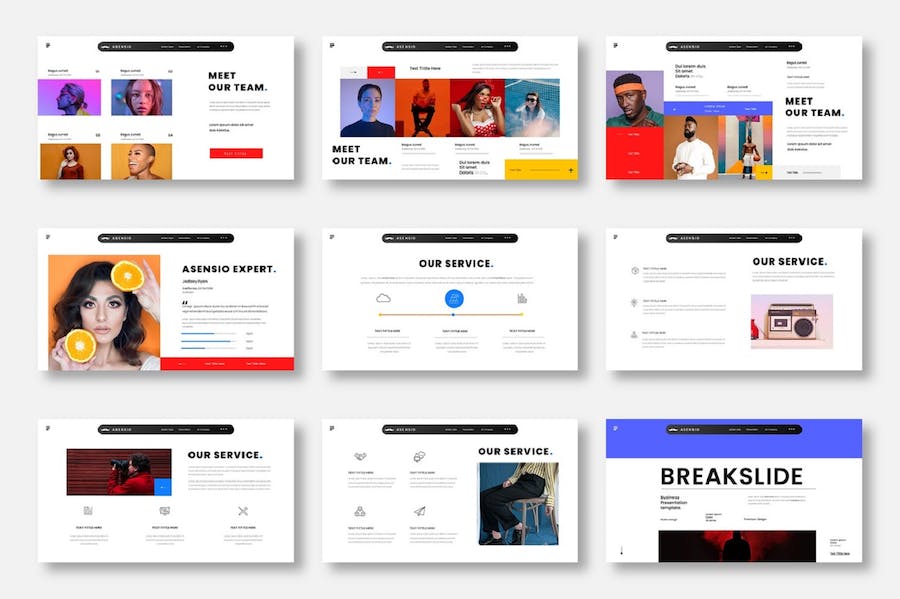 商业项目推介展示融资Keynote模板 - 顶尖PPT