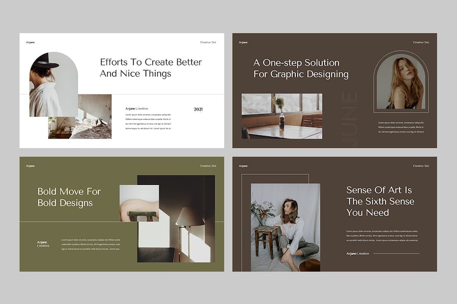 创意设计方案展示应用PPT模板 - 顶尖PPT