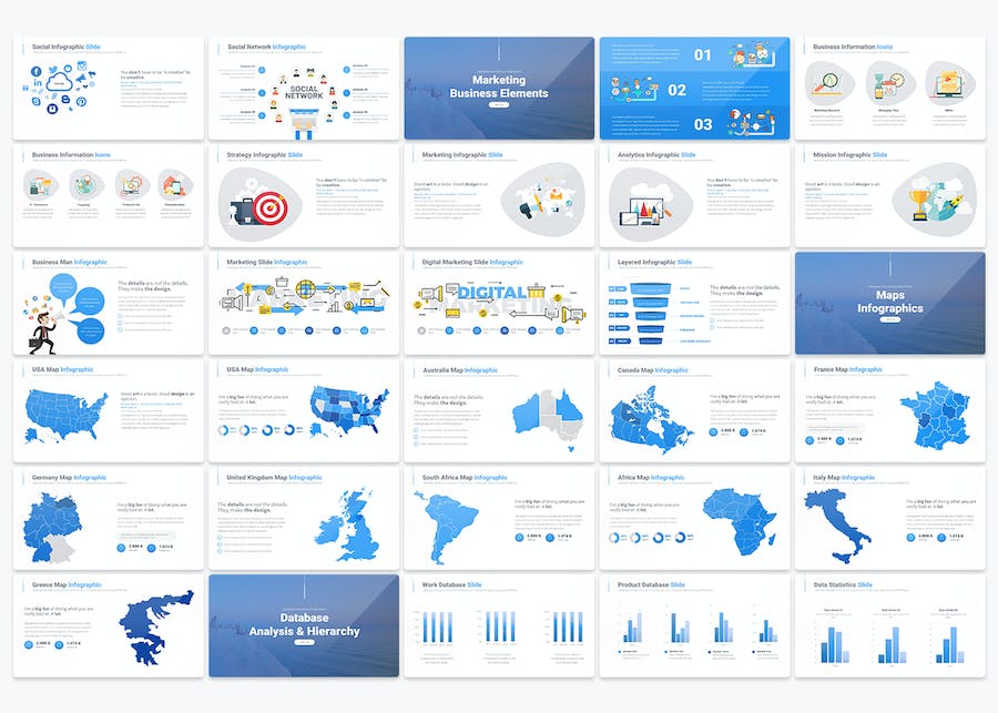 欧美商务图形工作计划汇报通用PPT模板 - 顶尖PPT