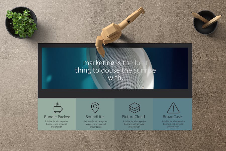 科技产品服务介绍展示PPT模板 - 顶尖PPT