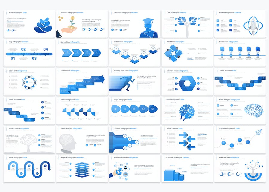 欧美商务图形工作计划汇报通用PPT模板 - 顶尖PPT