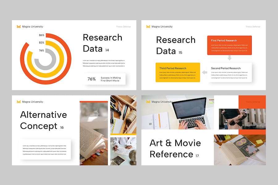 学位论文答辩防御方案展示Keynote模板 - 顶尖PPT