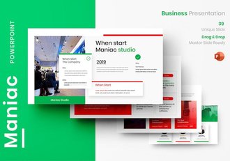 国外商业商务团队介绍计划总结PPT模板 - 顶尖PPT