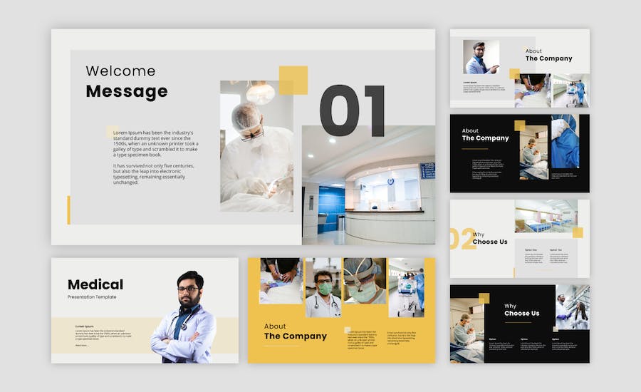 医疗诊疗讲述展示Keynote模板 - 顶尖PPT