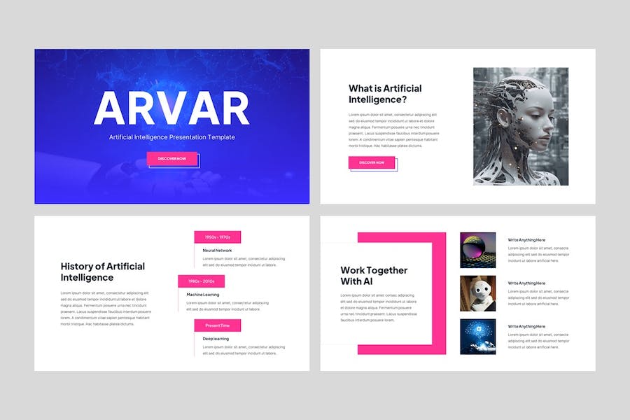 人工智能智能系统应用PPT模板 - 顶尖PPT