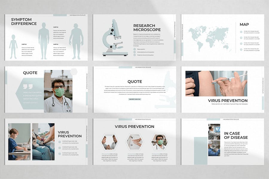 医学实验室研究分析PPT模板 - 顶尖PPT