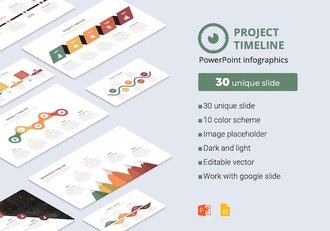 时间规划阶段划分关键节点PPT模板 - 顶尖PPT