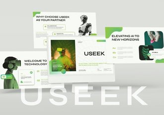 人工智能创业融资计划书Keynote模板 - 顶尖PPT